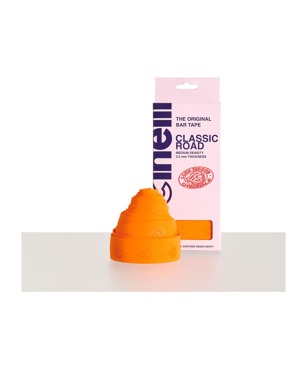 CLASSIC ROAD CORK ORANGE BAR TAPE