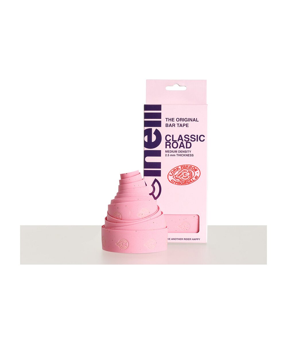 CLASSIC ROAD CORK PINK JERSEY BAR TAPE