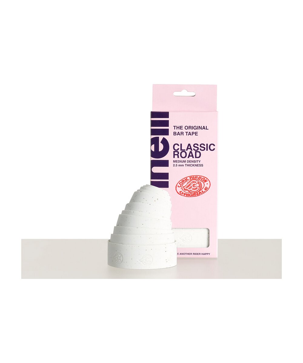 CLASSIC ROAD CORK WHITE BAR TAPE