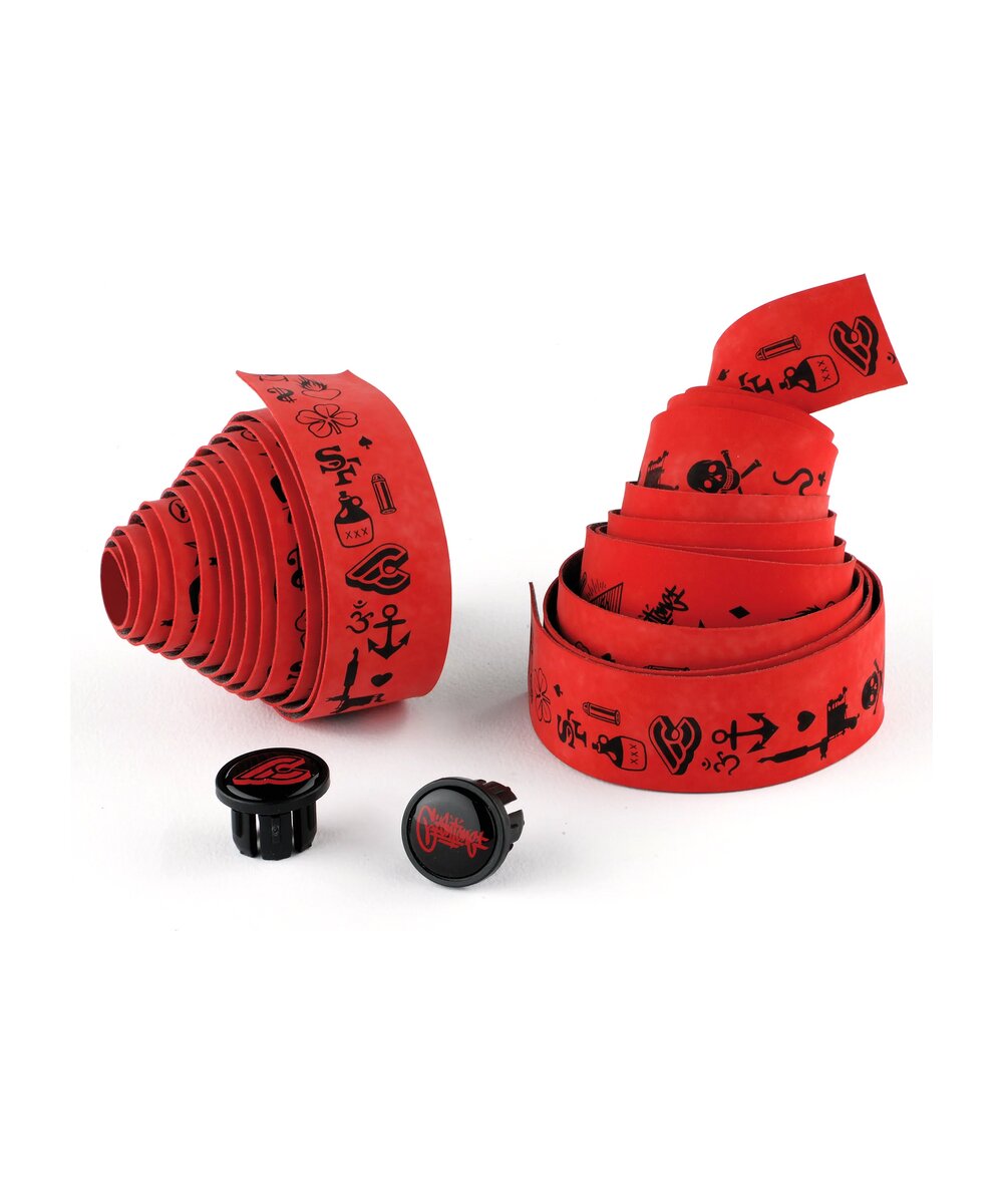 MIKE GIANT VELVET RED BAR TAPE