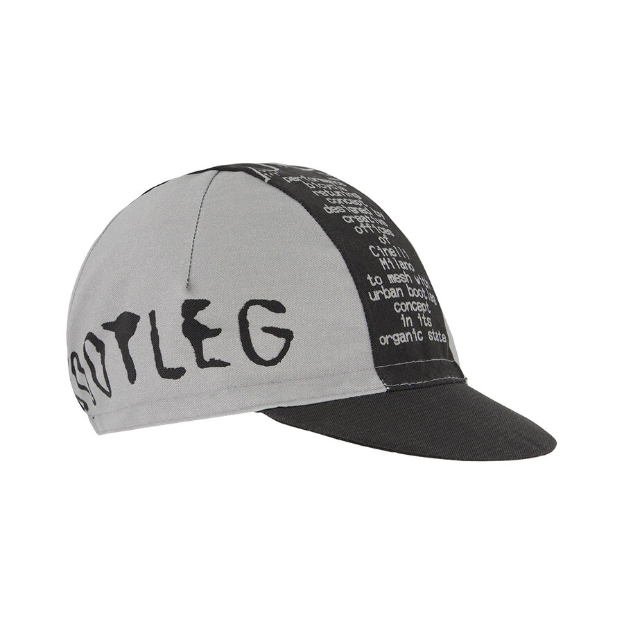 CAP SILVER BOOTLEG SILVER & BLACK