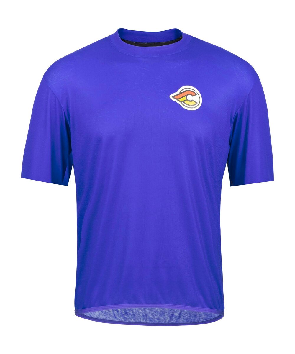 GRAVEL TECH TEE BLUE