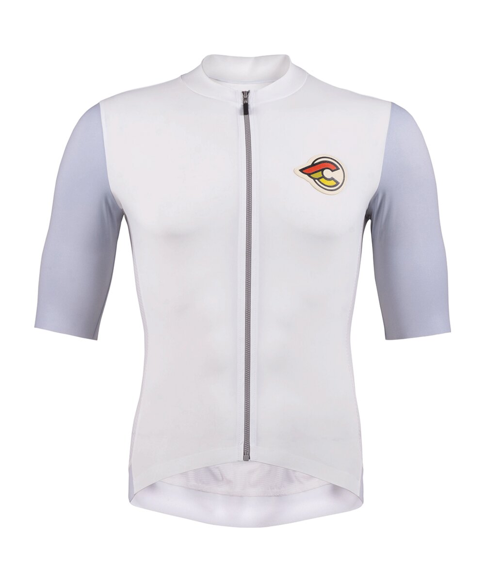 JERSEY SUPERCORSA GRAY AND CREAM