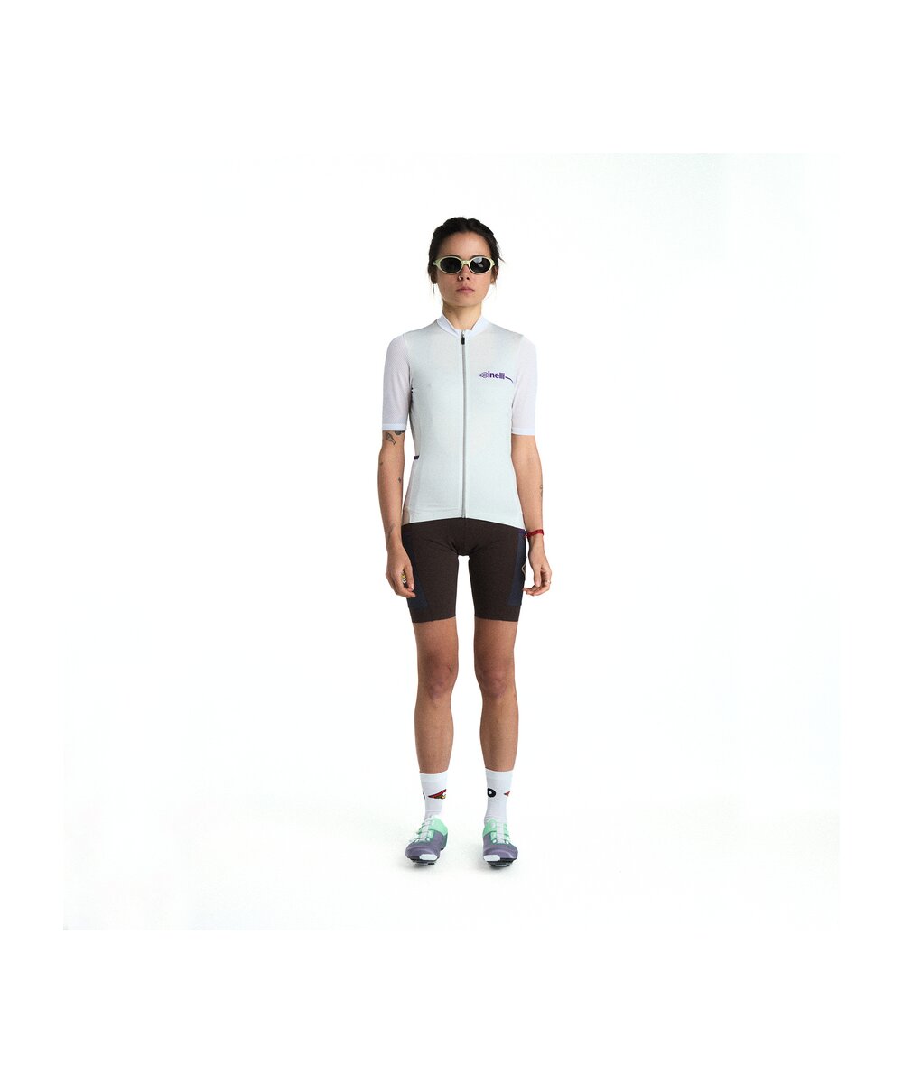 JERSEY TEMPO WOMAN WHITE GREY