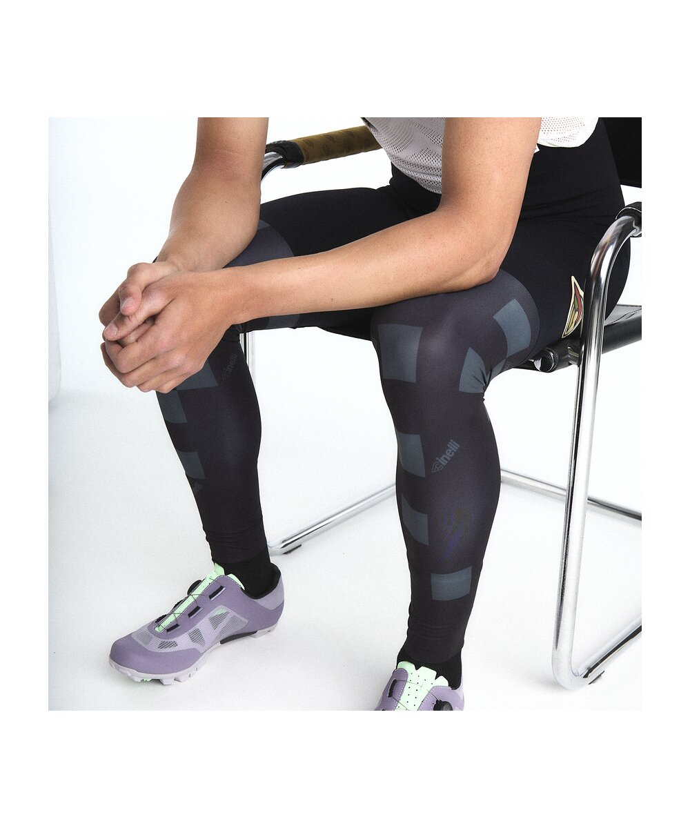LEG WARMER TEMPO BLACK PATTERN
