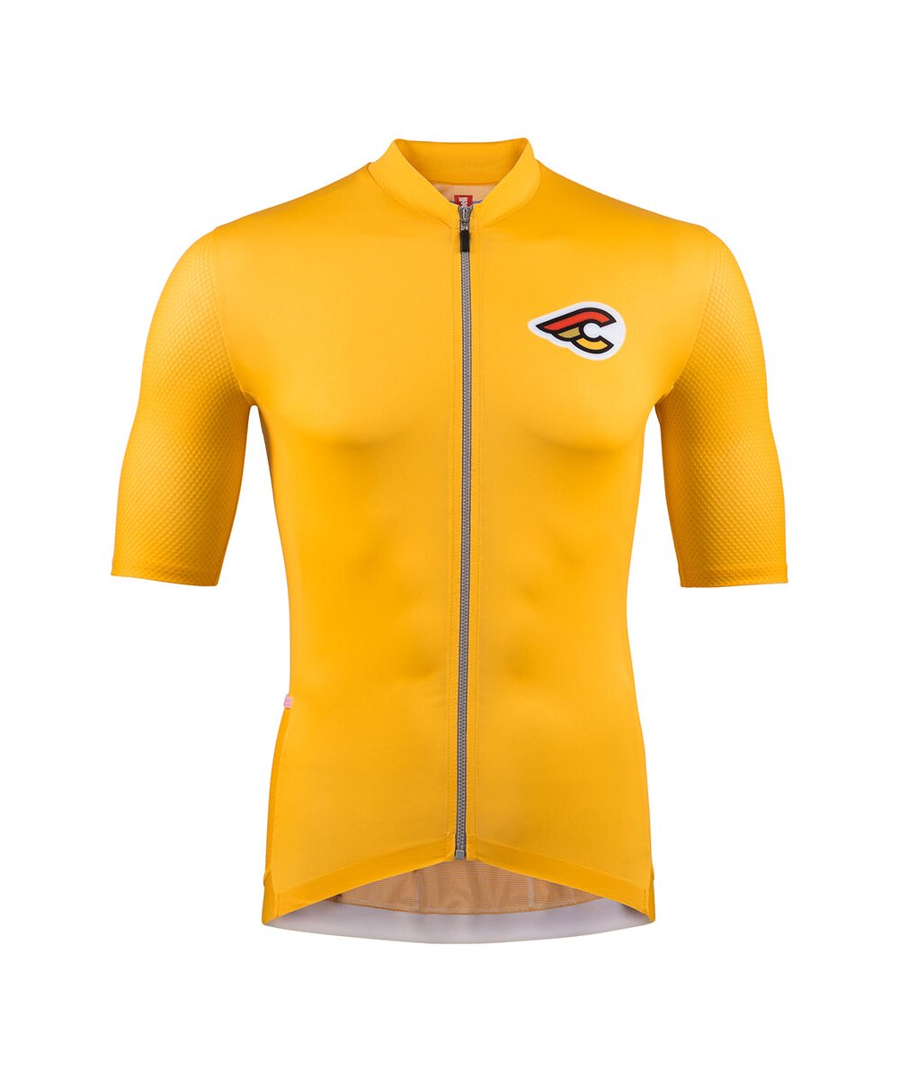 MESH JERSEY TEMPO HAPPY YELLOW