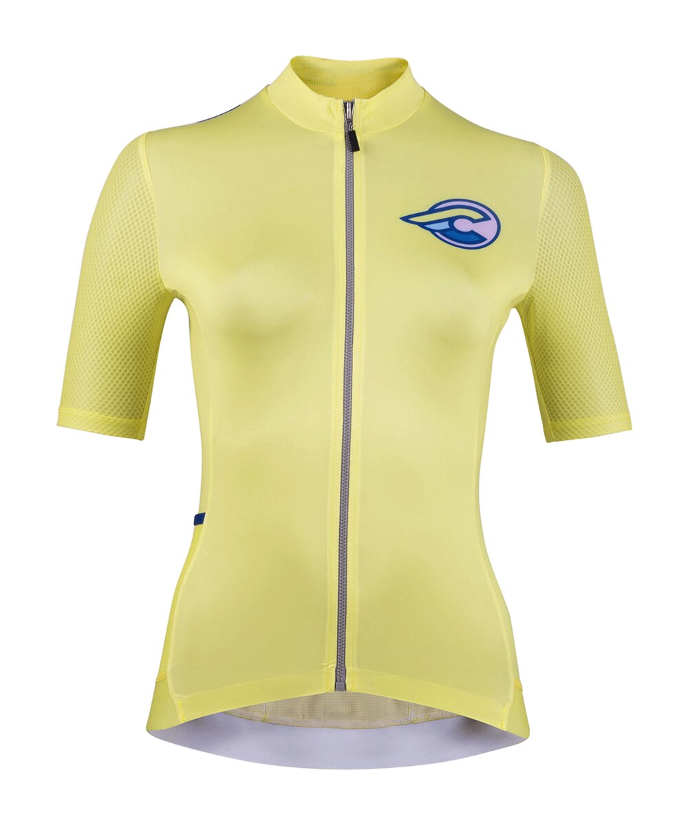 MESH JERSEY TEMPO WOMAN SHANA SADEGHI RAY KITTEN YELLOW
