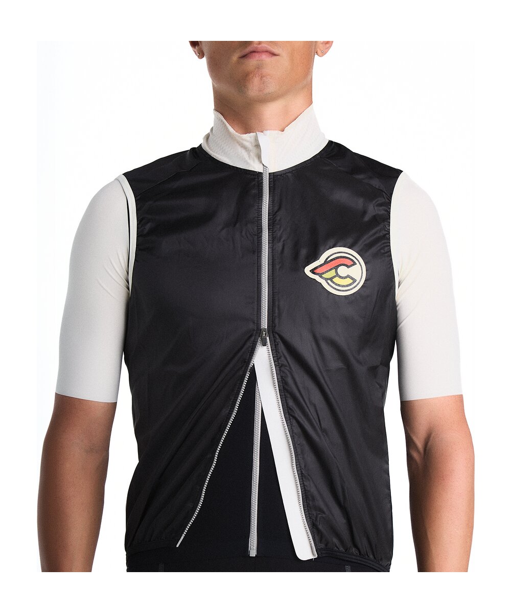 VEST SUPERCORSA BLACK AND WHITE