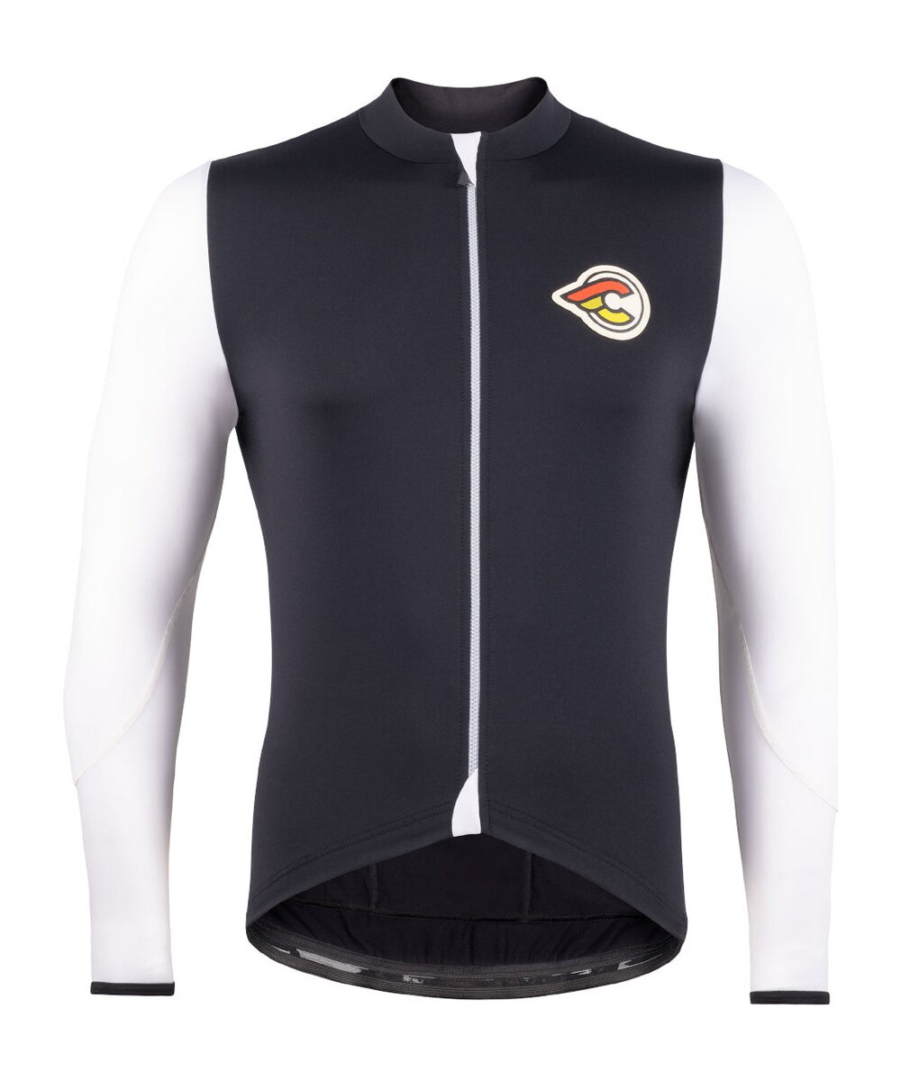 JERSEY LONGSLEEVE SUPERCORSA BLACK & WHITE