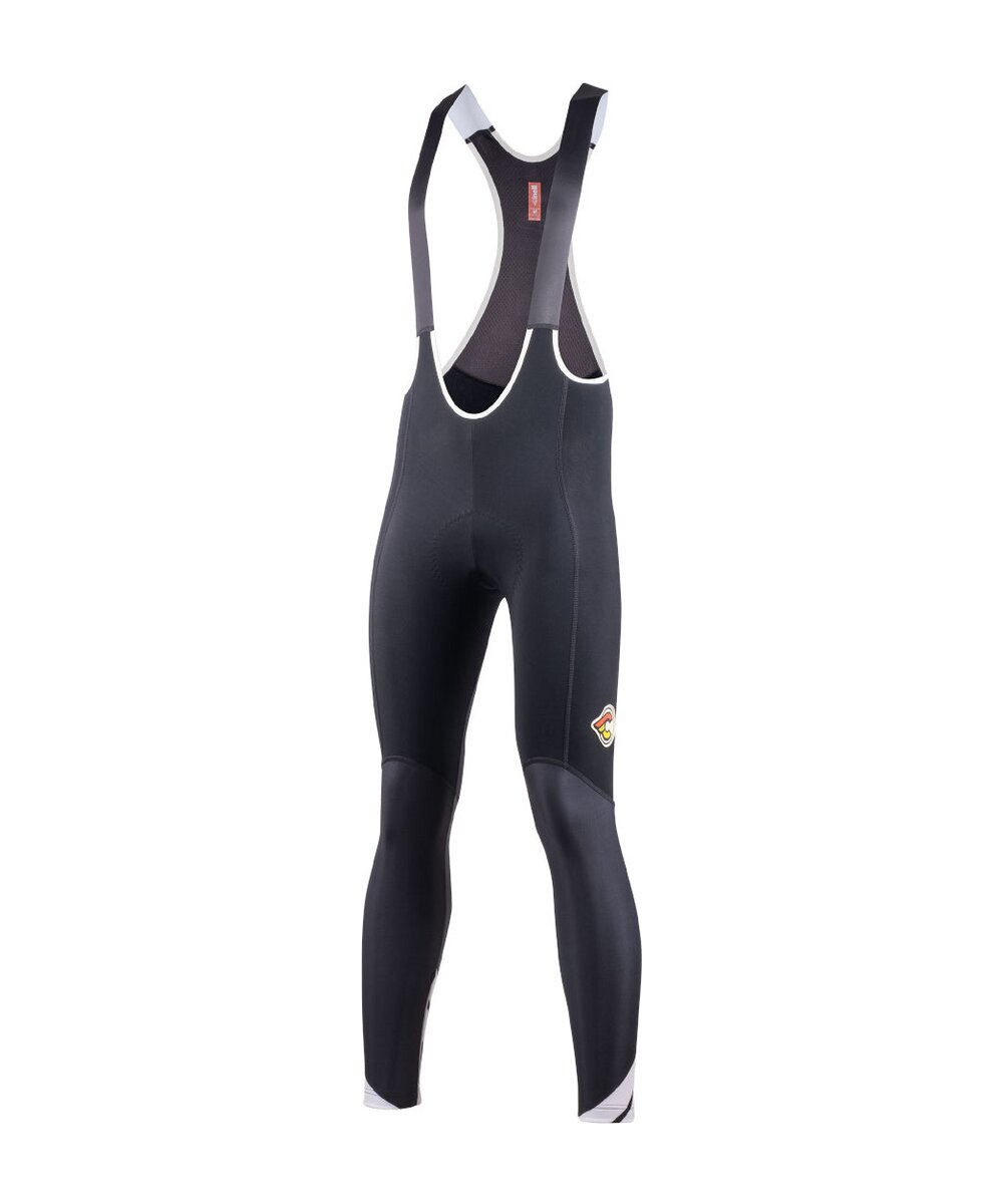 WINTER BIB TIGHTS TEMPO BLACK & WHITE