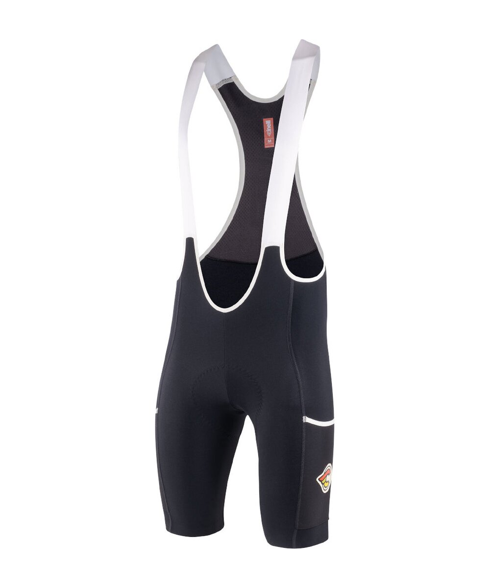 WINTER CARGO BIBSHORT TEMPO BLACK & WHITE