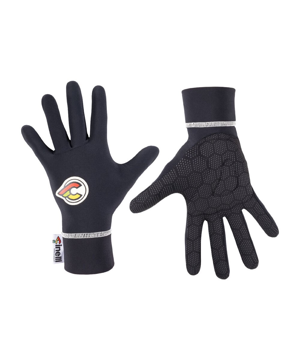 WINTER GLOVES SUPERCORSA BLACK & WHITE