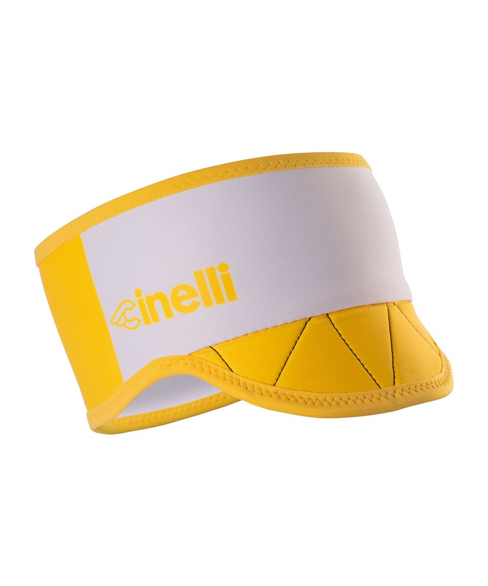 WINTER HEADBAND TEMPO YELLOW BLOCK