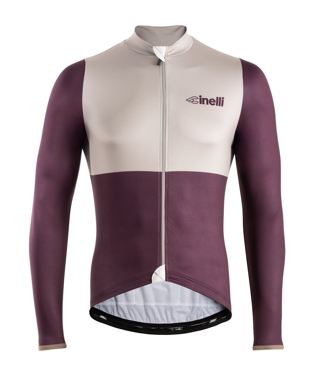 WINTER JERSEY TEMPO PURPLE BLOCK