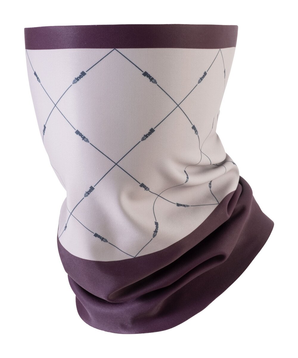 WINTER NECK WARMER PURPLE BLOCK