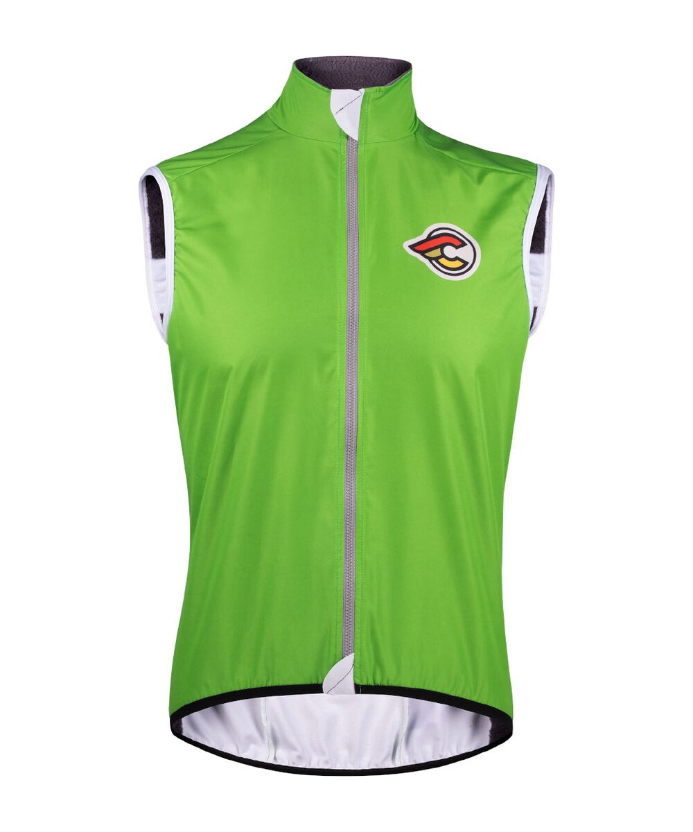 WINTER VEST TEMPO NEMO SLIME GREEN