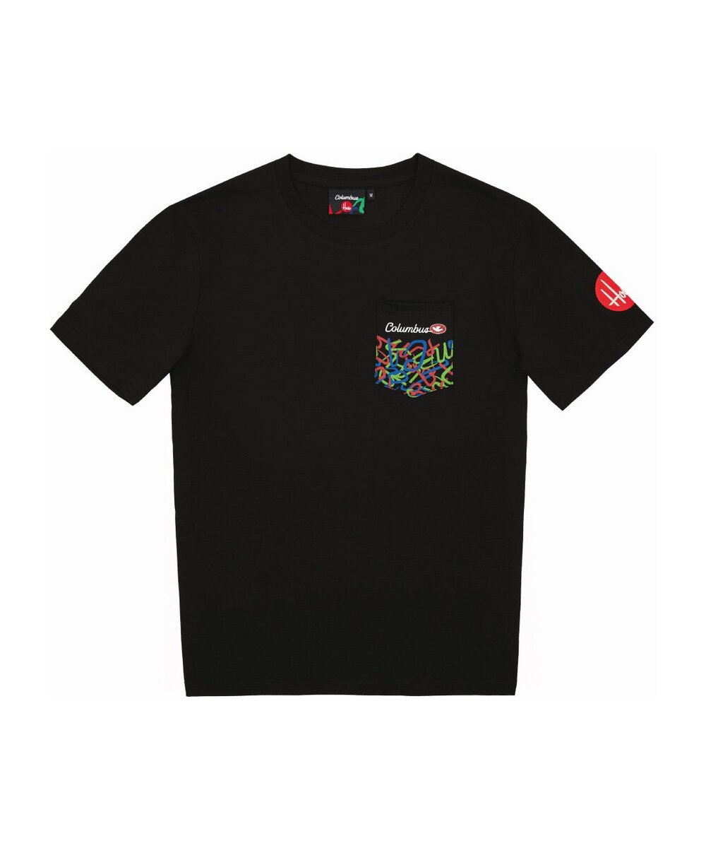 COLUMBUS TUBOGRAPHY POCKET T-SHIRT