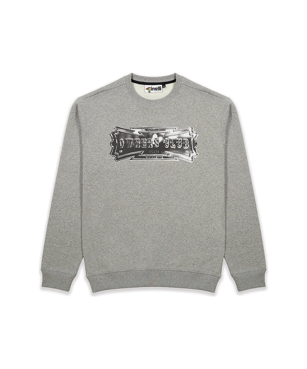 SWEATSHIRT CREWNECK OWNERS CLUB GRAY