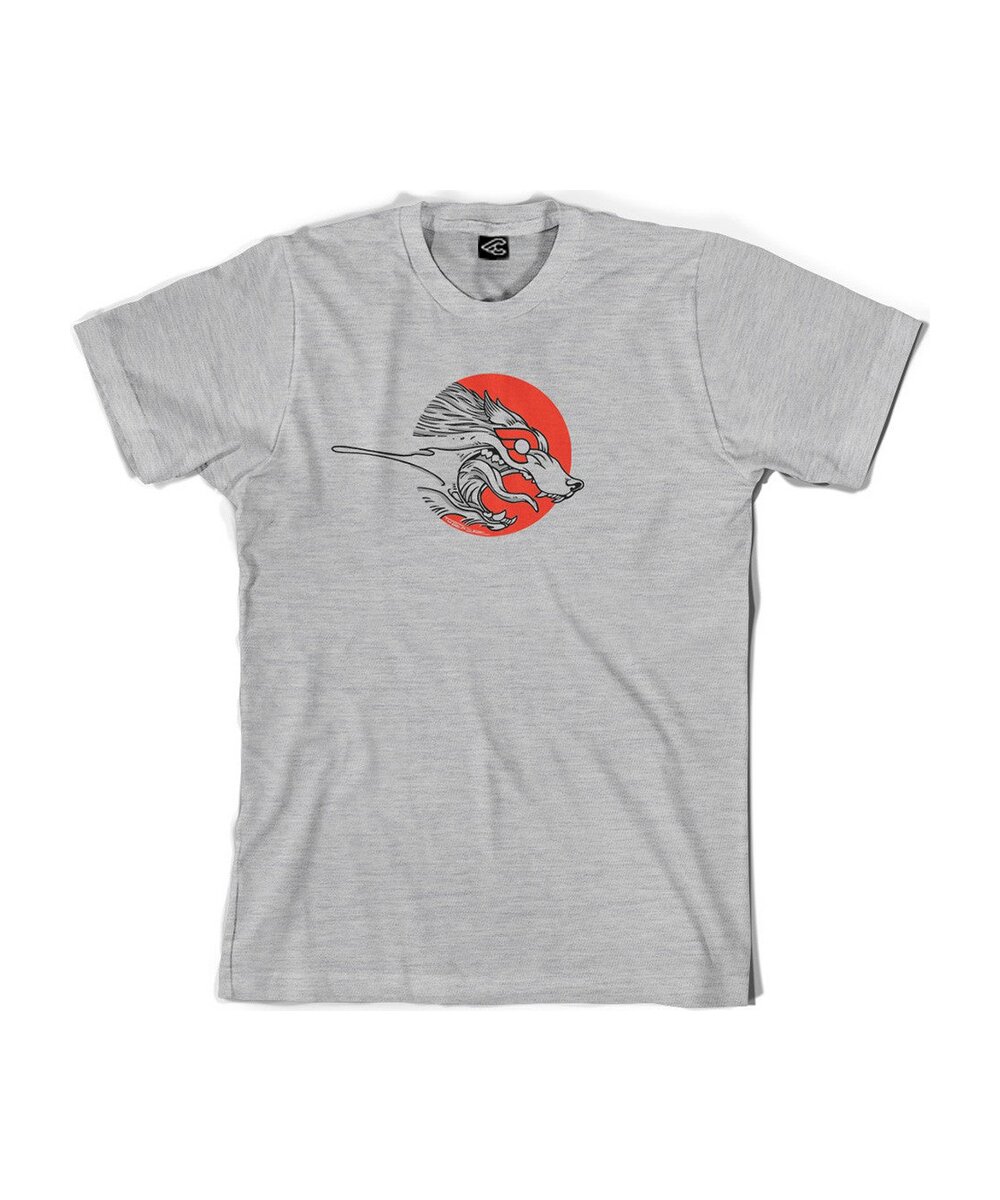 SAM TURNER 'THE WOLF' GREY T-SHIRT