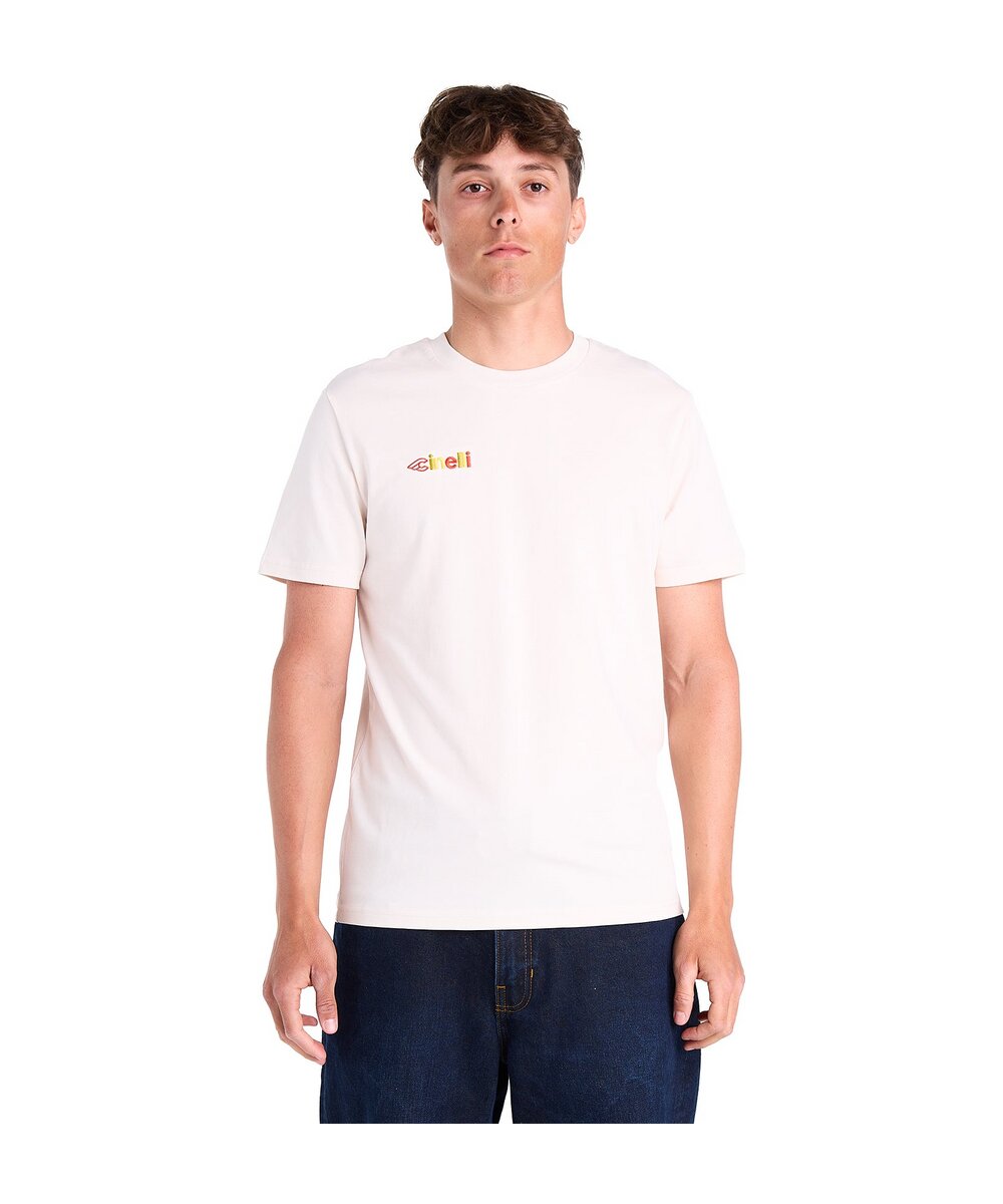 T-SHIRT EMBROIDERY LOGO WHITE