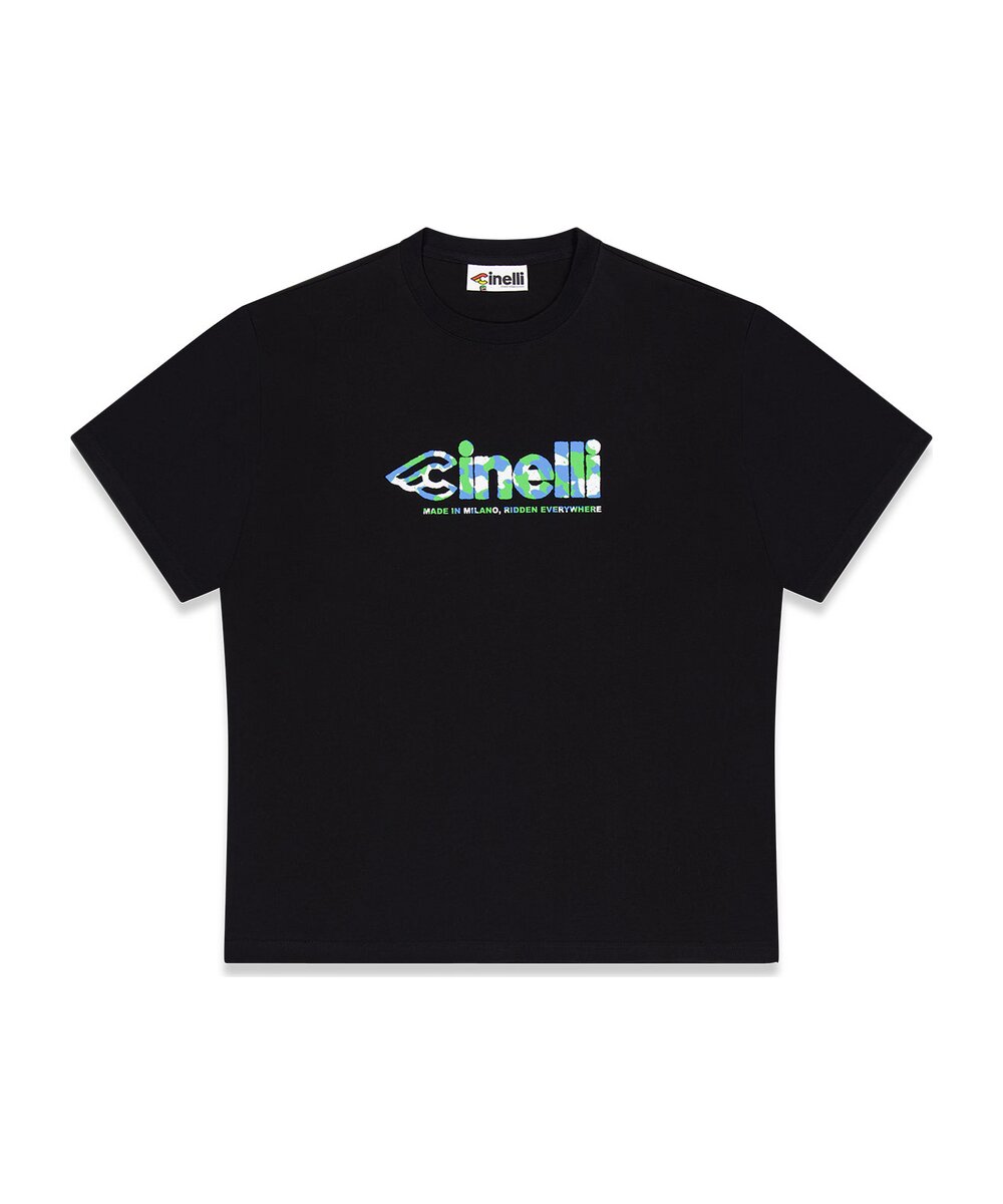T-SHIRT GLOBAL CYCLING BLACK