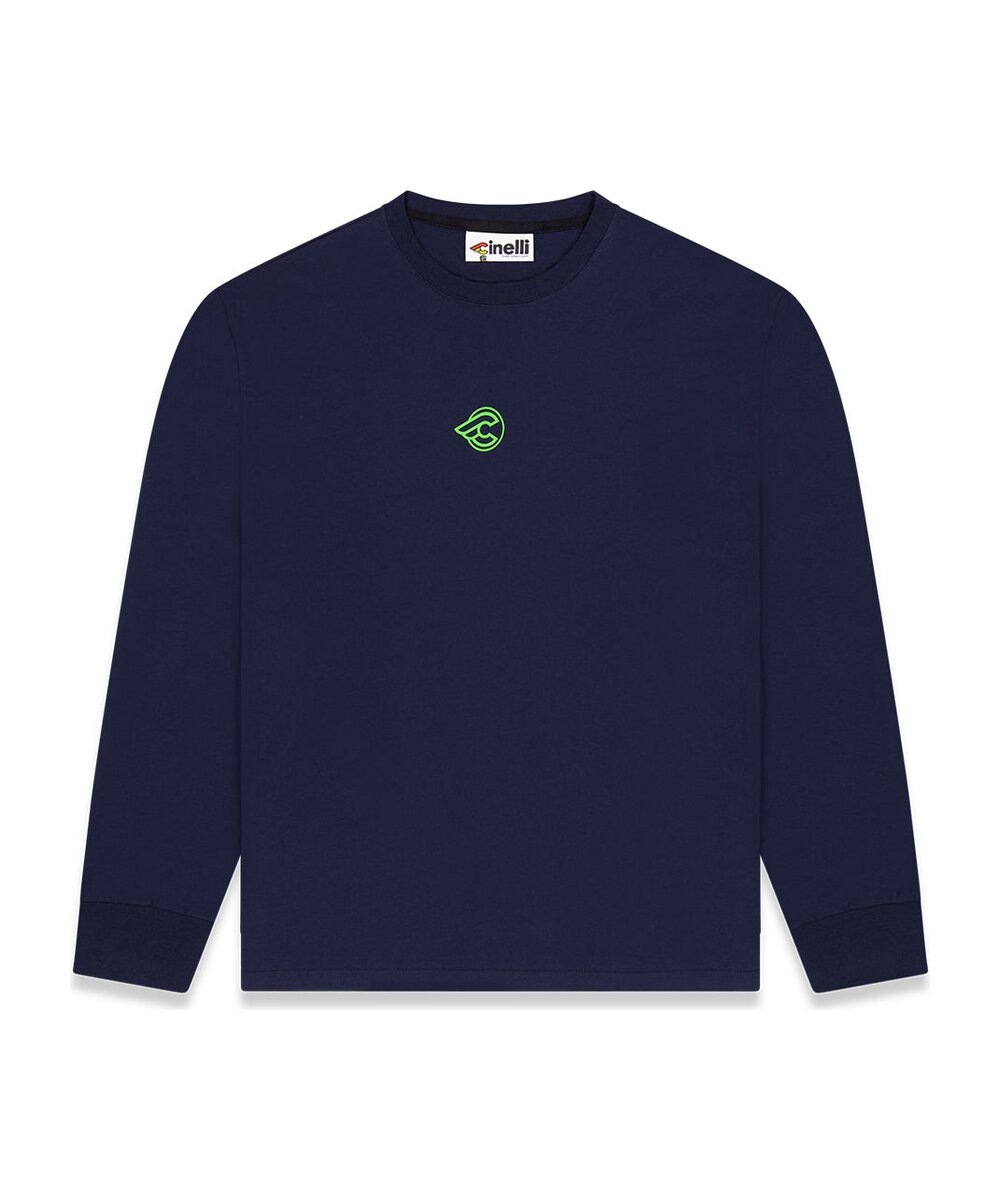 T-SHIRT LONGSLEEVE PILL BLUE