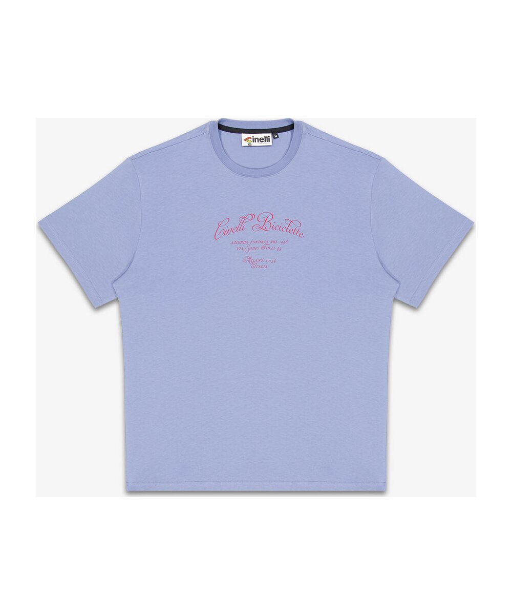 T-SHIRT VIA FOLLI BLUE